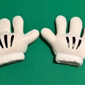 White Cartoon Character Gloves